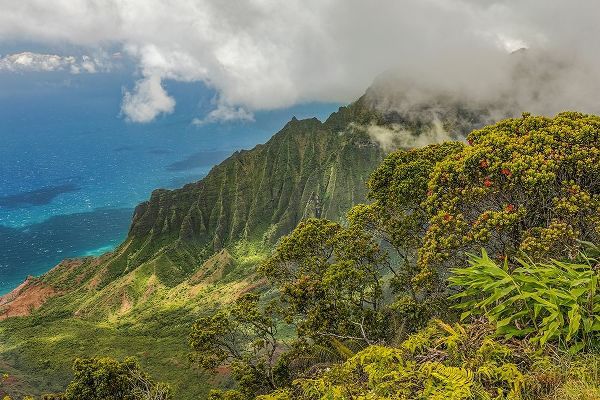 Napali coastline-Kauai-Hawaiian Islands,